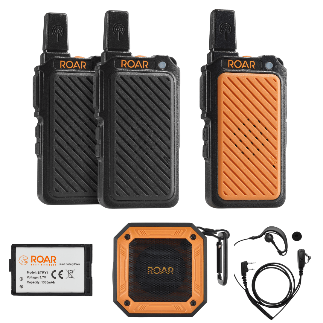 2 Parent Unit Bundle - Roar Baby Monitors