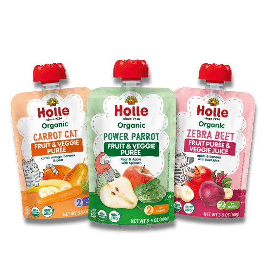 Fruit & Veggie Bundle: Carrot Cat, Power Parrot, Zebra Beet - Roar Baby Monitors