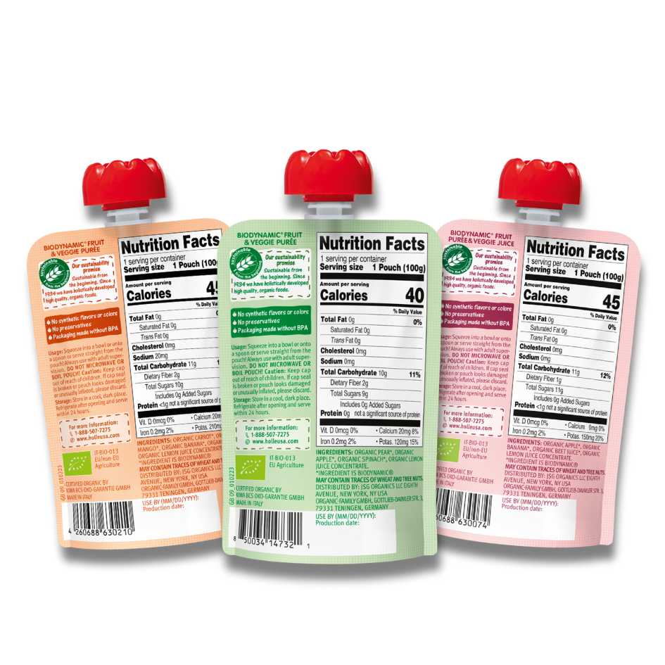 Fruit & Veggie Bundle: Carrot Cat, Power Parrot, Zebra Beet - Roar Baby Monitors