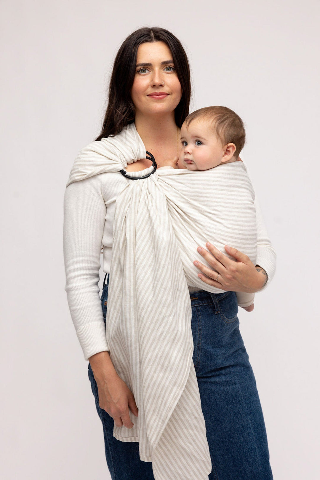 Swan - Linen Sling - Roar Baby Monitors