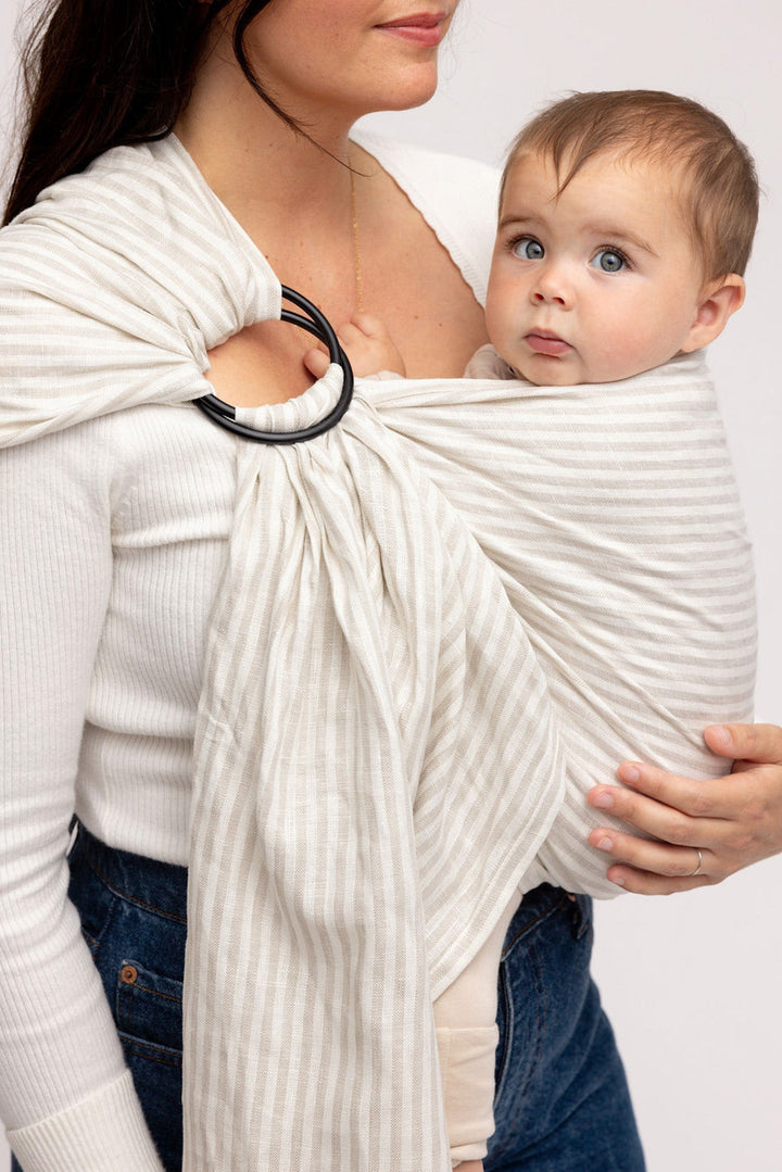 Swan - Linen Sling - Roar Baby Monitors